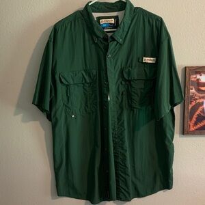 Magellan Outdoors Forest Green Short sleeve shirt